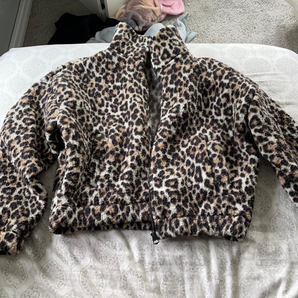American eagle cheetah jacket
